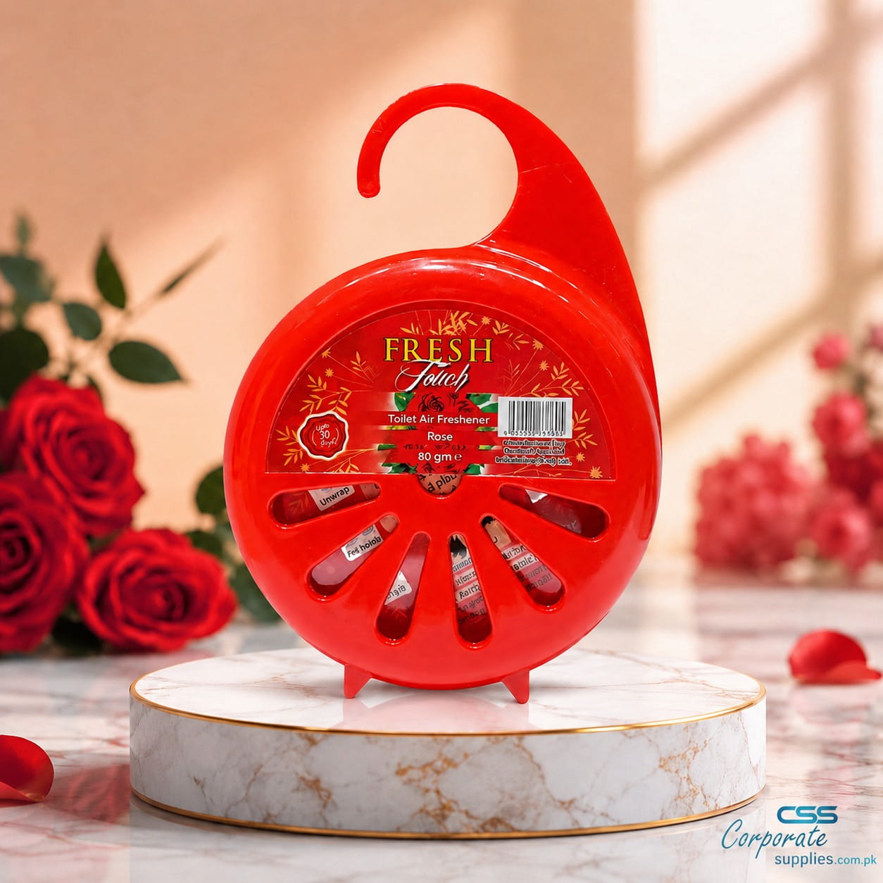 Fresh Touch Rose Toilet Air Freshener
