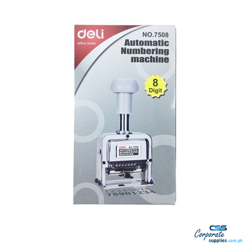Auto Numbering Machine 8 Digits Deli Brand