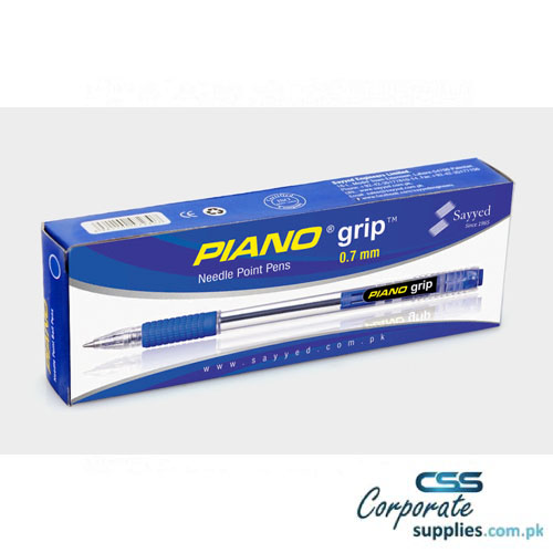 Ballpoint Pen Piano Grip Brand - Red
