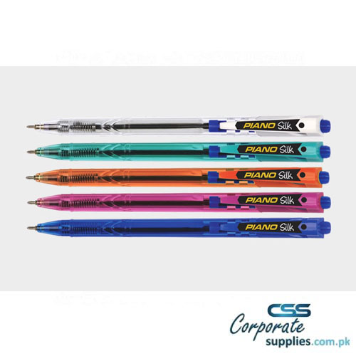 Ballpoint Pen Piano Silk Brand - Red