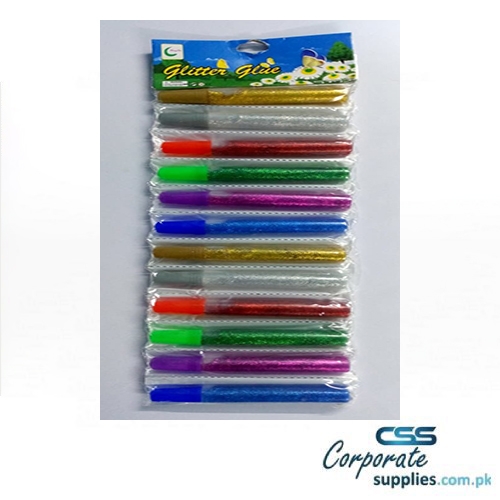 Colorful Shinning Glitter Glue (Pack of 2 Pcs)