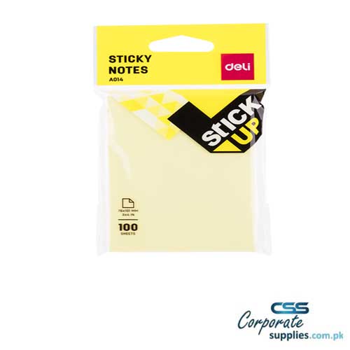 Deli Brand Sticky Notes 3 x 4" EA01402