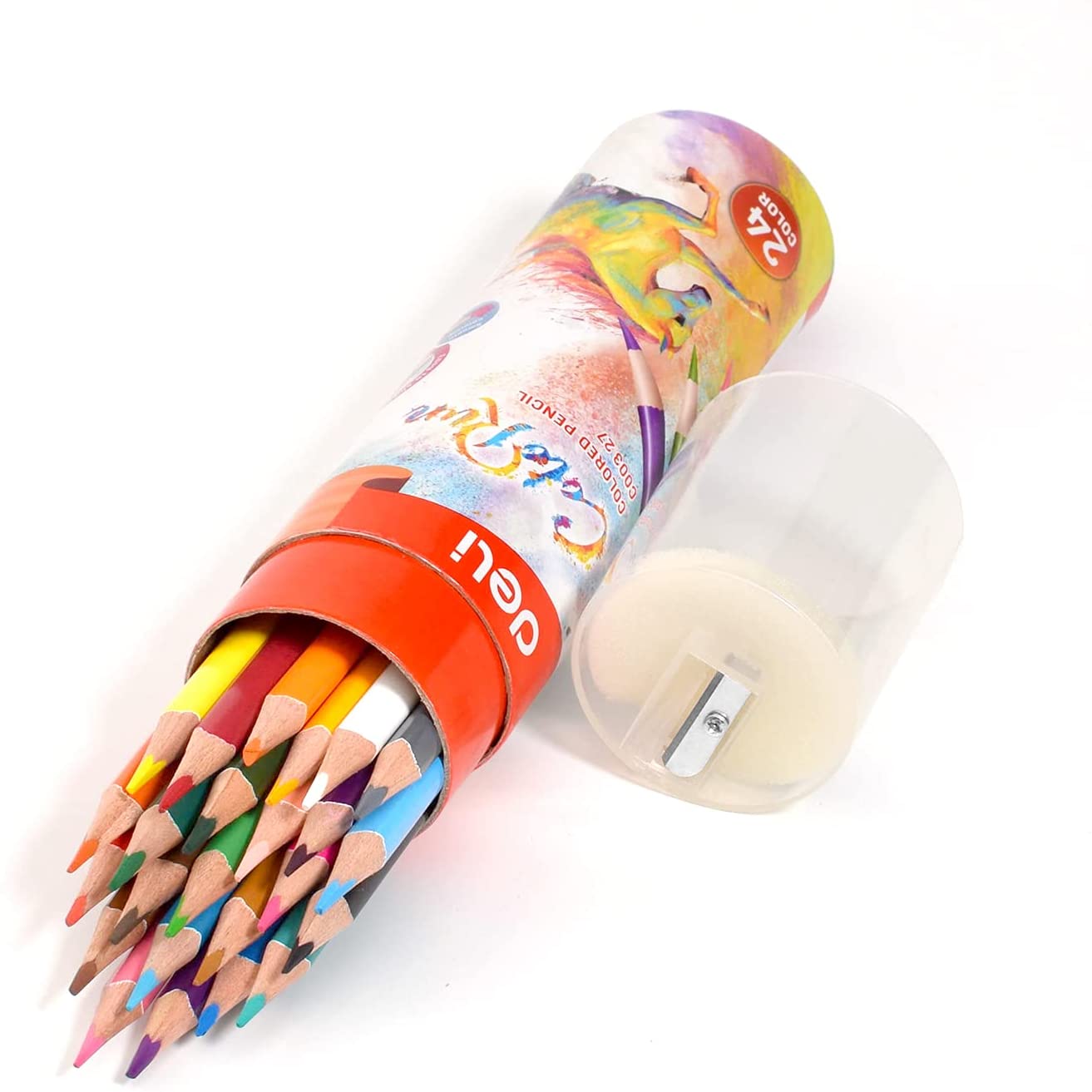 Deli Color Pencil 24 Pcs Set Model no. 00327