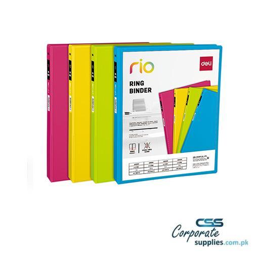 Deli D-RING VIEW BINDER A4 4C (10200)