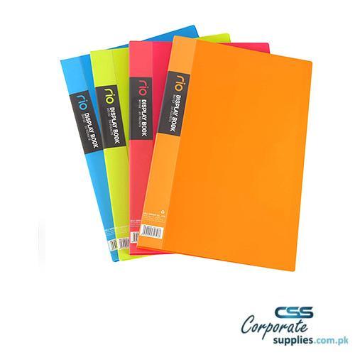 Deli Display Book FC File 20 Pockets (WB01102)