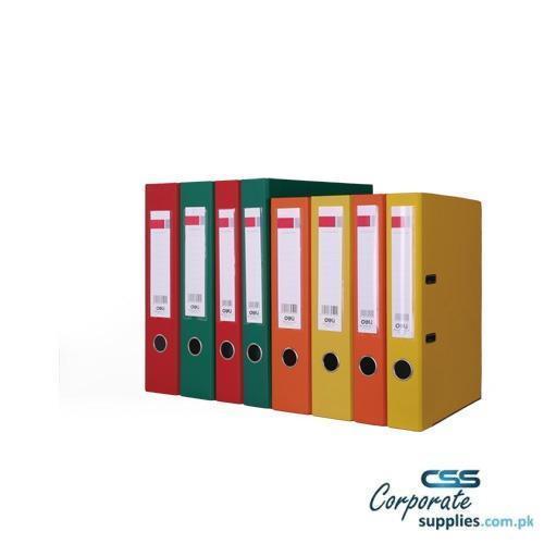 Deli Orange Lever Arch File FC 50MM Orange (E39591)