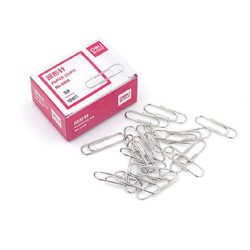Deli Paper Clip, Gem Clip 29mm Model no. 0018