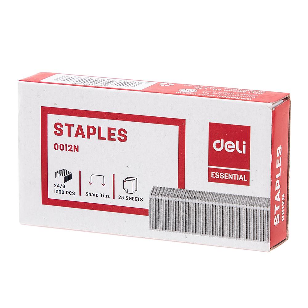 Deli Staple Pins 24/6 Model no. 0012N