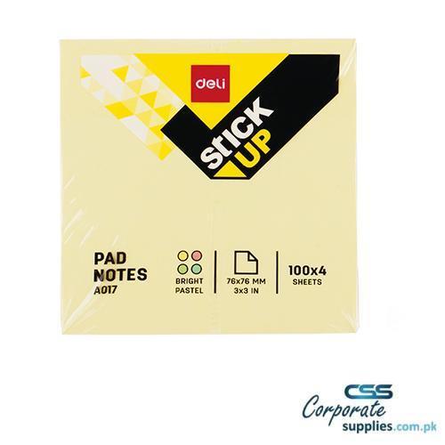 Deli Sticky Notes 100 sheets 4 Color (EA01703)