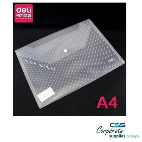Deli Transparent snaps Briefcase (5501)