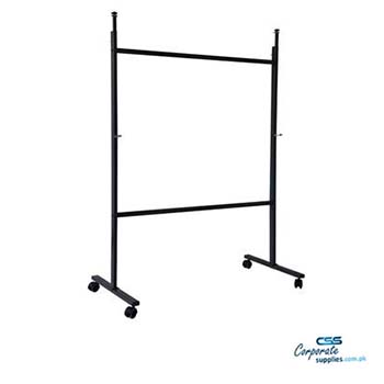 Deli White Board Stand Grey 7870
