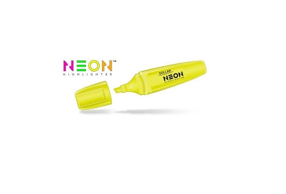 Dollar Highlighter Neon Model no. HL625
