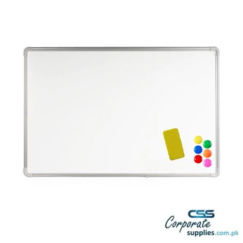 Dry Erase Magnetic Whiteboard with Aluminium Frame