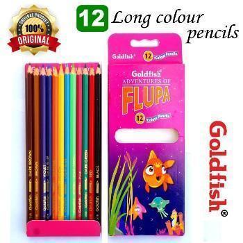 Goldfish Full Color Pencils - 12 Pcs
