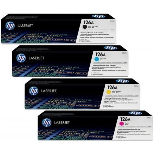 HP 126A Color Kit Set China Compatible Toner Cartridge