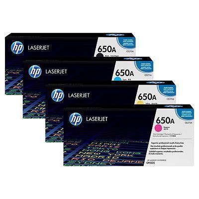 HP 650A Color Kit Set China Compatible Toner Cartridge