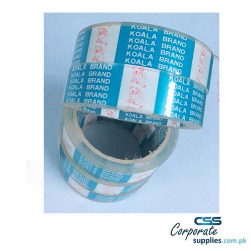 Koala Brand Transparent Clear Tape Size 1.0"