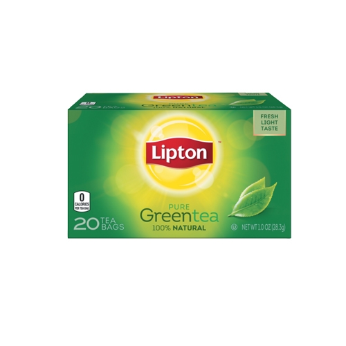 Lipton Yellow Label Green Tea Bags Imported - Plain