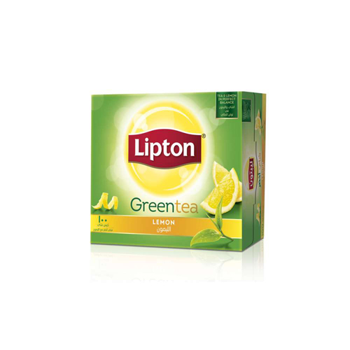 Lipton Yellow Label Green Tea Bags - Lemon