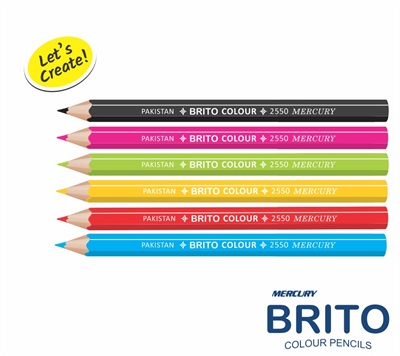 Mercury Brito 6 Color Half Size