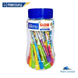 Mercury Brito Glow Pencil With Eraser Topper (Jar)