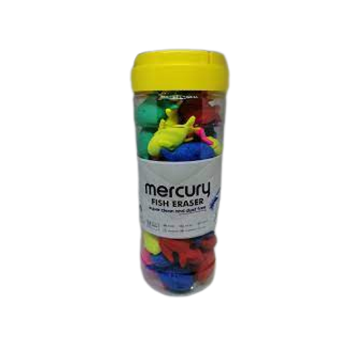 Mercury Fish Eraser 5455 (Jar)