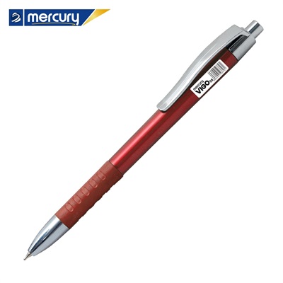 Mercury Vigo Ballpoint (Box of 10 & 30 Pcs) - 10 Pcs, Red
