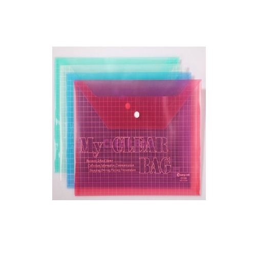 My Clear Bag with Button