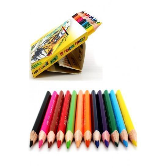 My Pencil Half Color 12 Pcs PTC14 Dollar Brand