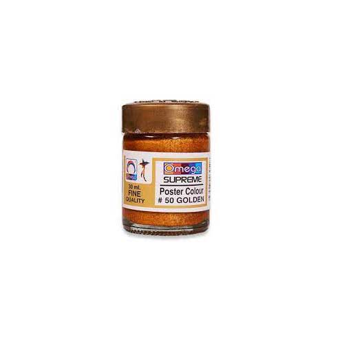Omega Poster Colours Supreme 30 CC - Golden