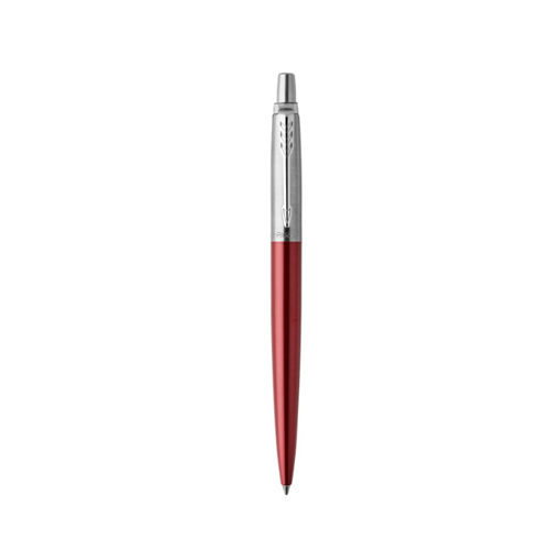 Parker Jotter Kensington Red CT Finish Blue Ballpoint Pen