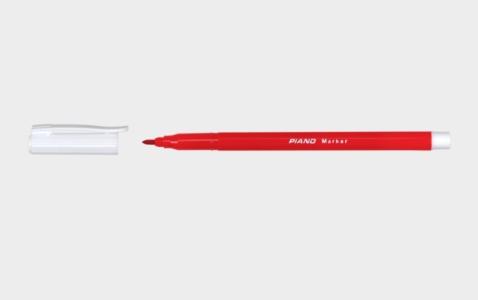 Piano Fiber Tip Marker - Black
