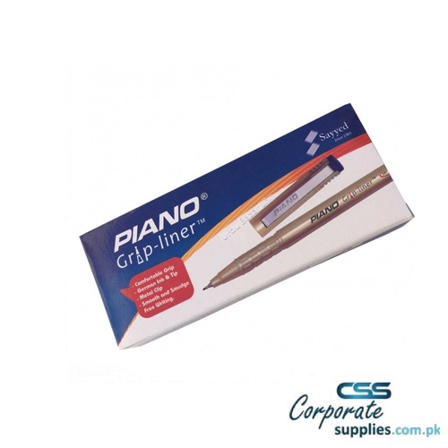 Piano Gripliner Pen - Red