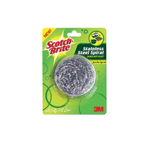 Scotch Bright Spiral Steel - Large