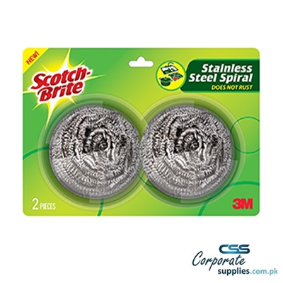 Scotch Brite Jumbo Spiral (Twin Card) - 3M