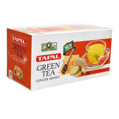 Tapal Ginger Honey Green Tea Bag