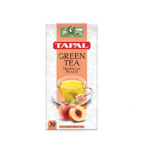 Tapal Tropical Peach Green Tea Bag