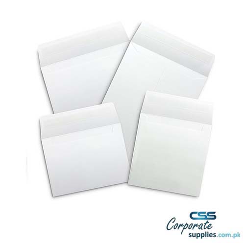 White Envelope Size 9x4"