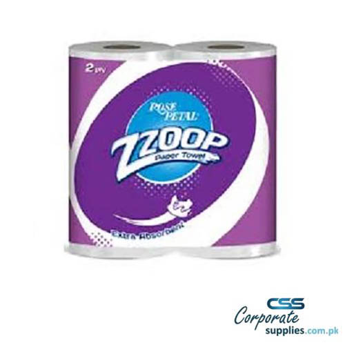 Zzoop Paper Towel (Twin Pack) - Rose Petal